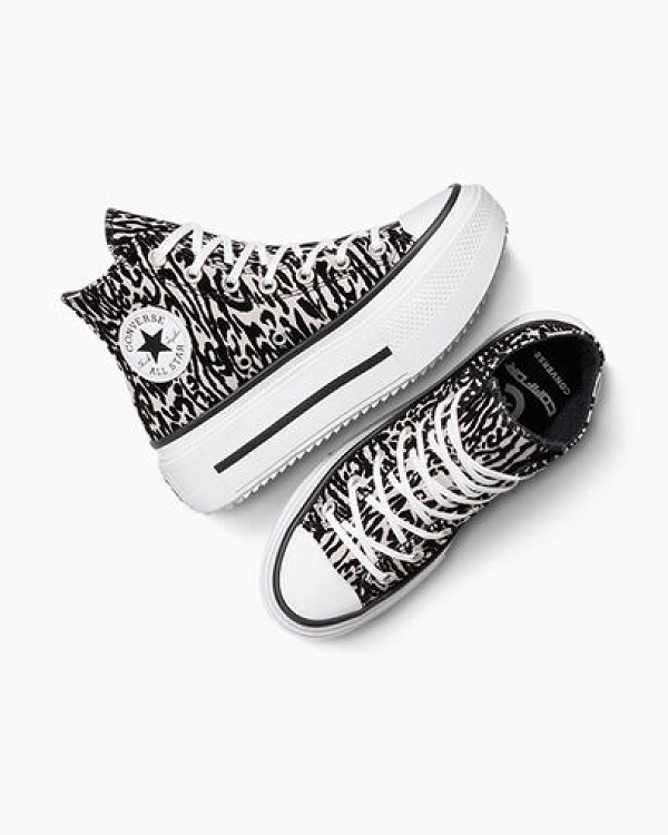 CHUCK TAYLOR ALL STAR LIFT DOUBLE STACK PLATFORM LEOPARD