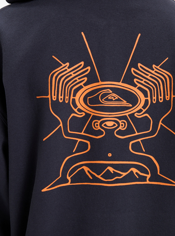 SALT WATER GRAPHIC ZIP YOUTH