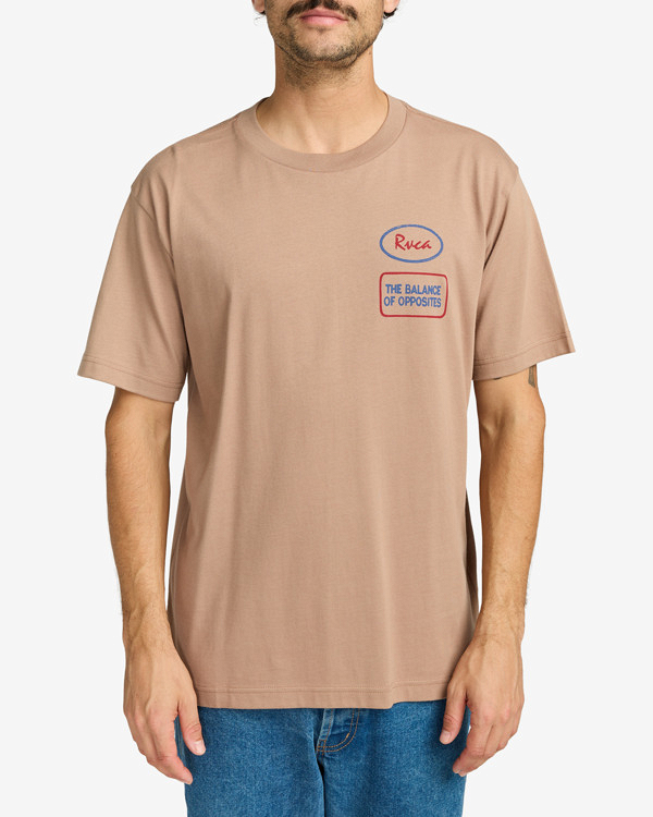 RVCA LOGO SS TEE