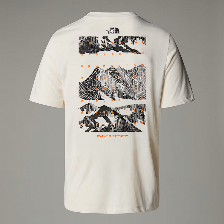M FOUNDATION MOUNTAINS FACES TEE
