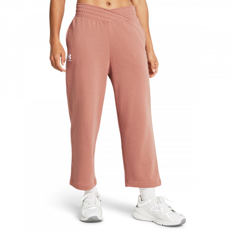 UA Rival Terry Crop Wide Leg