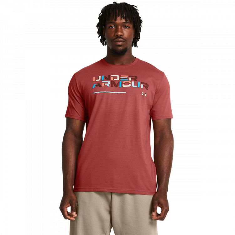 UA Colorblock Wordmark SS
