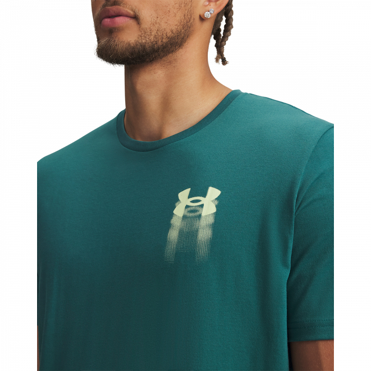 UA M BLUR LOGO SS