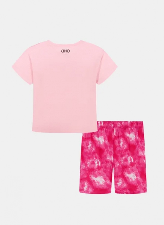 UA PRINTED BIKE SHORT SET