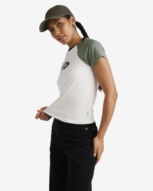 DOME SHRUNKEN RAGLAN TEE