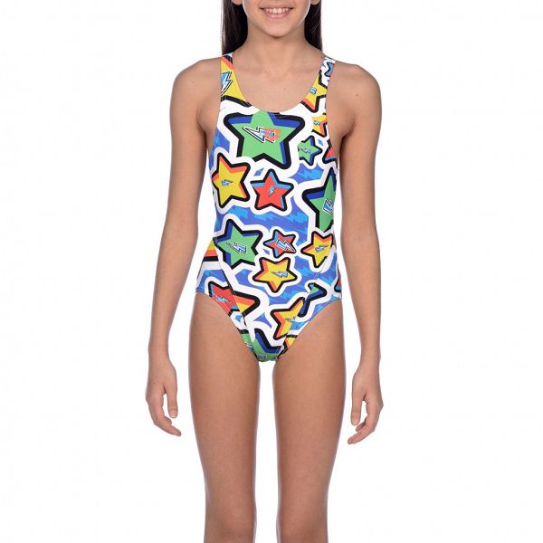 ARENA FROLIC JR TECH BACK ONE PIECE - 002297