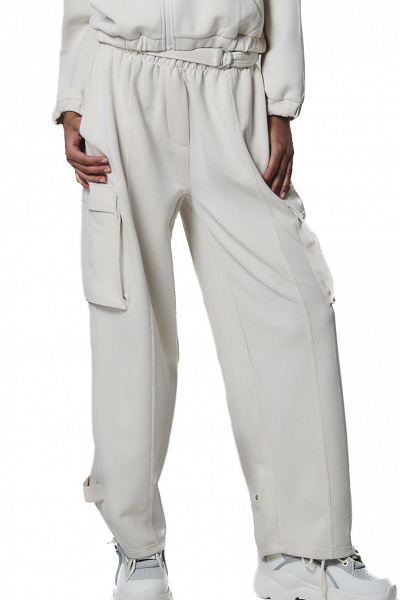 WOMEN'S MODAL CARGO TROUSERS - 021445