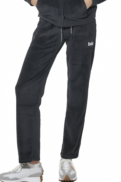 WOMEN’S BASIC VELOUR PANTS - 021628