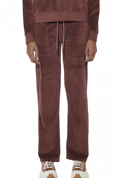 WOMEN’S BASIC VELOUR PANTS - 021628