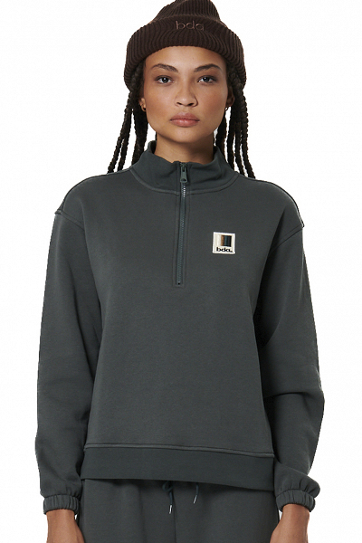 WOMEN'S HALF-ZIP SWEATSHIRT - 061528