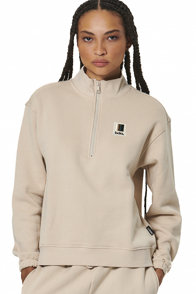 WOMEN'S HALF-ZIP SWEATSHIRT - 061528