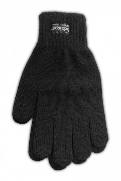 RIBBED KNIT GLOVES - 95317