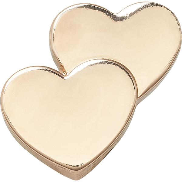 Gold Double Heart - 10009601