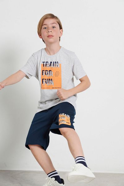 BDTK KID'S SET TEE & SHORTS - 1221-751199
