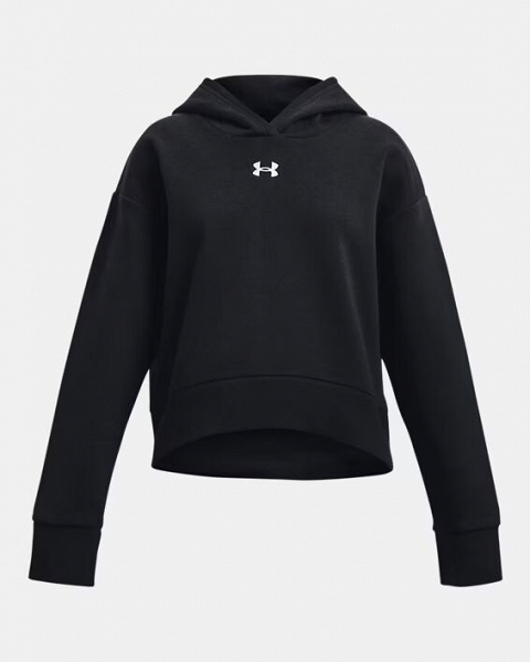 UA Rival Fleece Crop Hoodie - 1379517