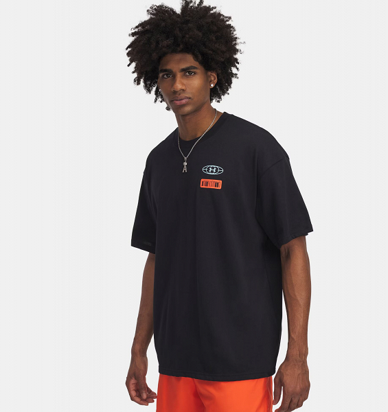UA M HWT Hoops Mix Tape SS - 1390189