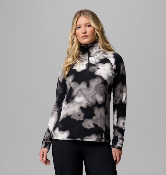 Glacial™ IV Print 1/2 Zip Fleece - AK1130-1802161