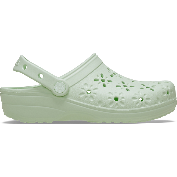 Classic Floral Cut Out Clog - 210927
