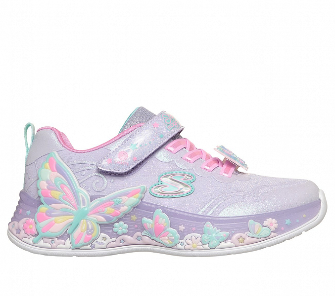 Lighted Butterfly Wrap Sneaker W/ Gore & Strap - 303065L