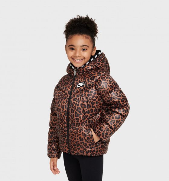 CHEVRON PRINTED PUFFER JKT - 36J949