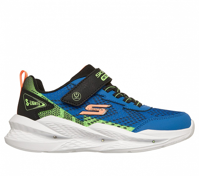 Lighted Gore & Strap Sneaker with Textured Midsole - 401490L