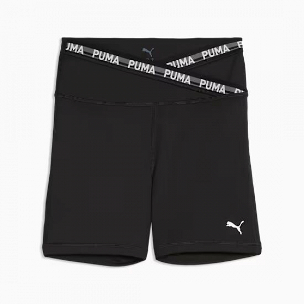 W Puma Strong Cross Front Short Tight - HW 5" - 528497