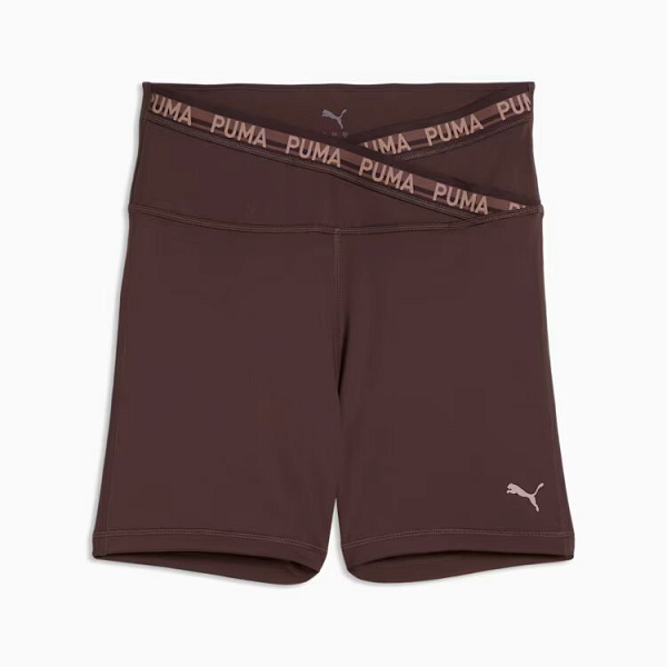 W Puma Strong Cross Front Short Tight - HW 5" - 528497