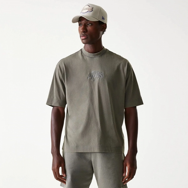 NBA WASHED BOX TEE LOSLAK - 60667862