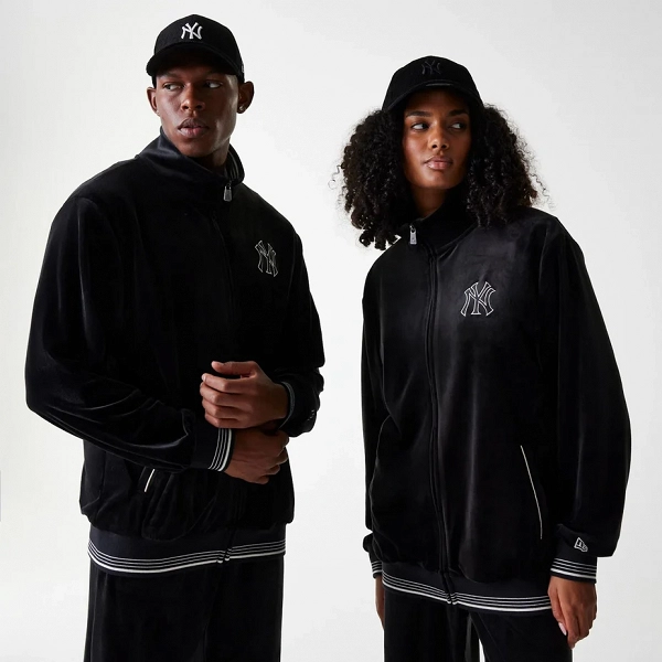 MLB VELOUR TRCK TOP NEYYAN - 60684343