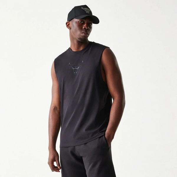 NBA CORE PLUS HD SLVLSS TEE CHIBUL  BLK - 60771532