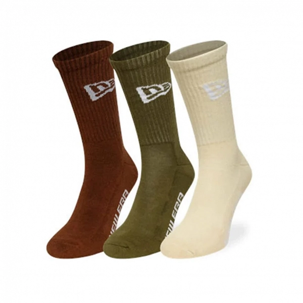 NE FLAG CREW SOCK 3PK NEWERA - 60897364