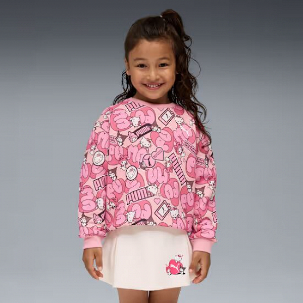 PUMA X HELLO KITTY & FRIENDS Relaxed AOP Crew FL - 632392