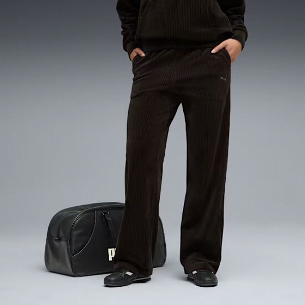 ESS ELEVATED Velour Rib Straight Leg Pant - 688108