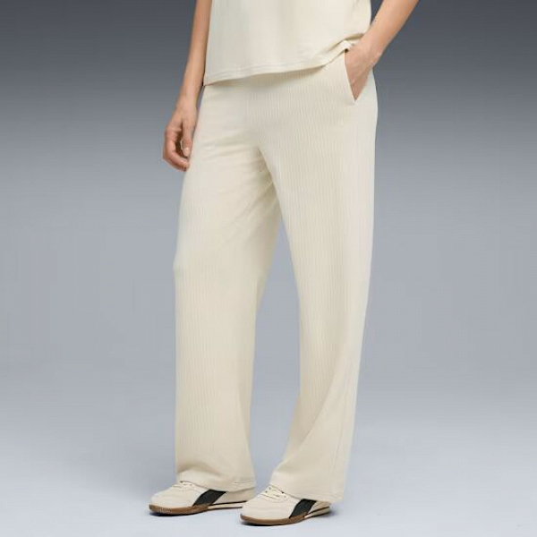 ESS ELEVATED Velour Rib Straight Leg Pant - 688108