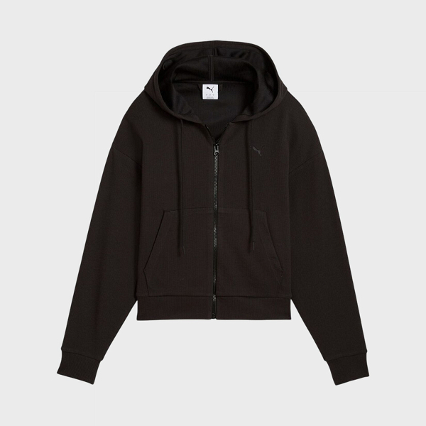 ESS ELEVATED Satin FZ Hoodie FL - 690344