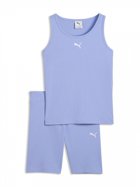 ESS ELEVATED Rib Tank and Short Leggings Set G - 692477