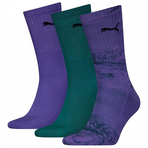 PRINTED CREW SOCK 3P - 701228955