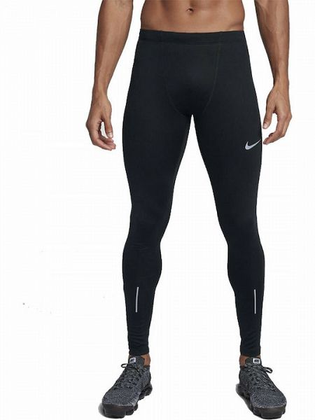 NIKE M NK RUN TGHT BLACK - 856886
