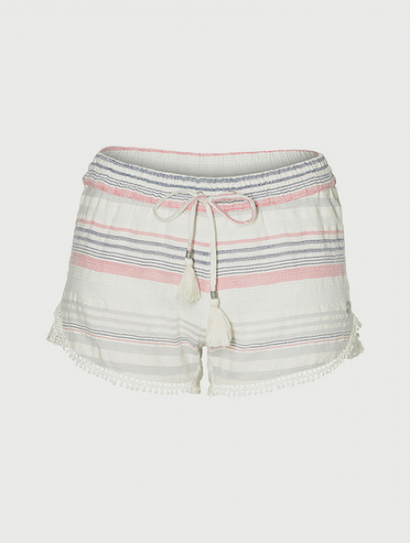 LW JACQUARD LACE DETAIL SHORTS - 8A7512