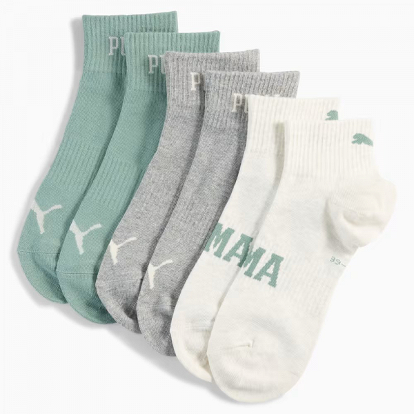 PUMA UNISEX LOGO QUARTER 3P - 938636