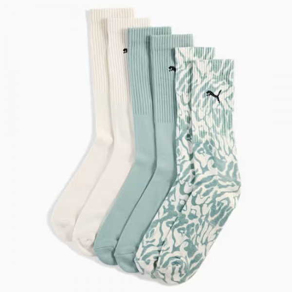 PUMA UNISEX PRINTED CREW 3P - 938641