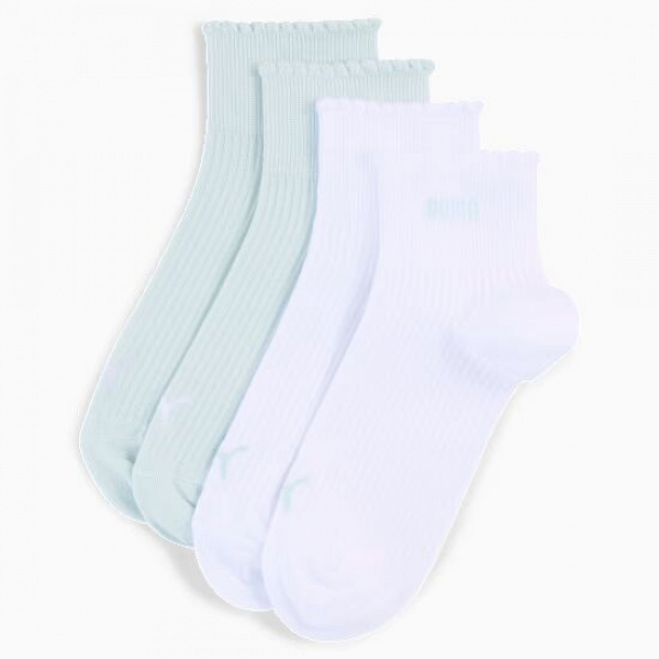 PUMA WOMEN SCALLOP EDGE QUARTER 2P - 947223
