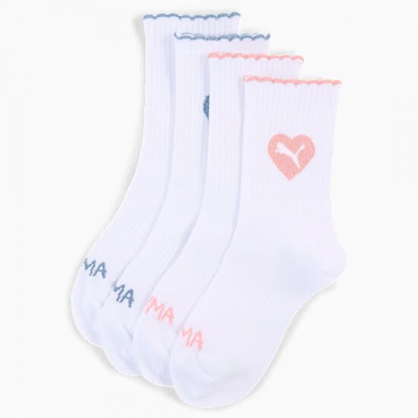 PUMA GIRLS SCALLOP EDGE SOCK 2P - 947234