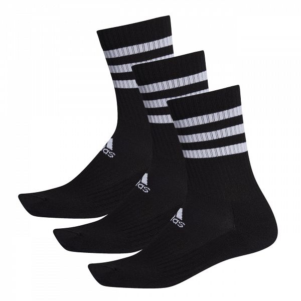 3-Stripes Cushioned Crew Socks 3 Pairs - DZ9347