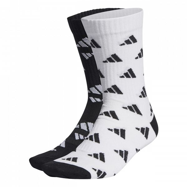 3-Stripes Graphic Sport Socks 2 Pairs - HE2963
