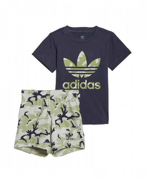 CAMO SHORT TEE SET - HE6928