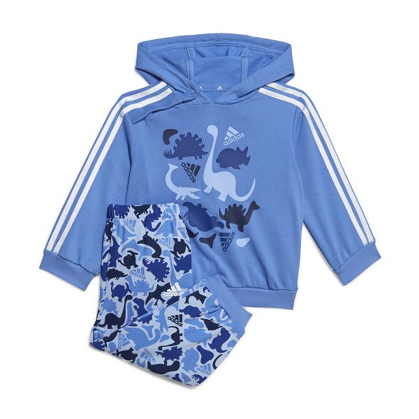 Dino Camo Allover Print French Terry Jogger Set - HR5851
