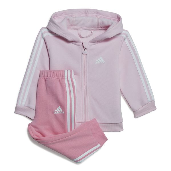 Essentials Full-Zip Hooded Jogger Set - HR5864