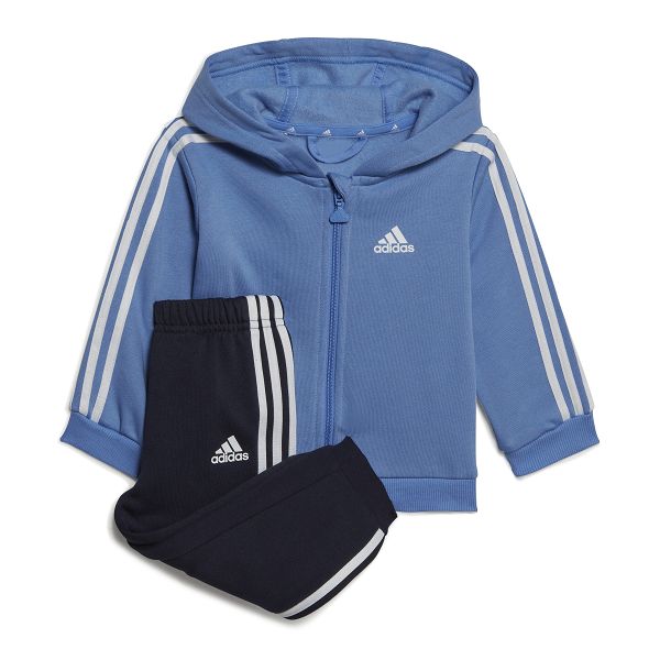 Essentials Full-Zip Hooded Jogger Set - HR5865