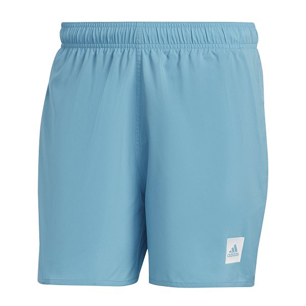 Short Length Solid Swim Shorts - HT2161